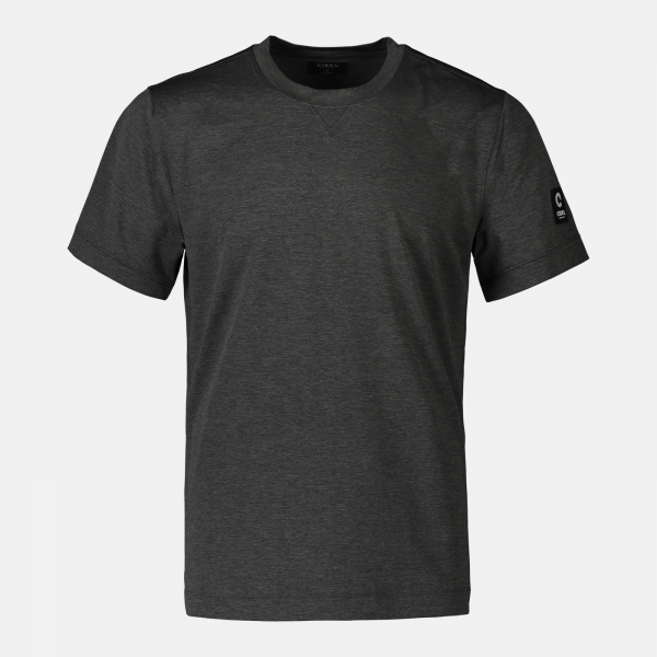 T-shirt grå i återvunnen polyester