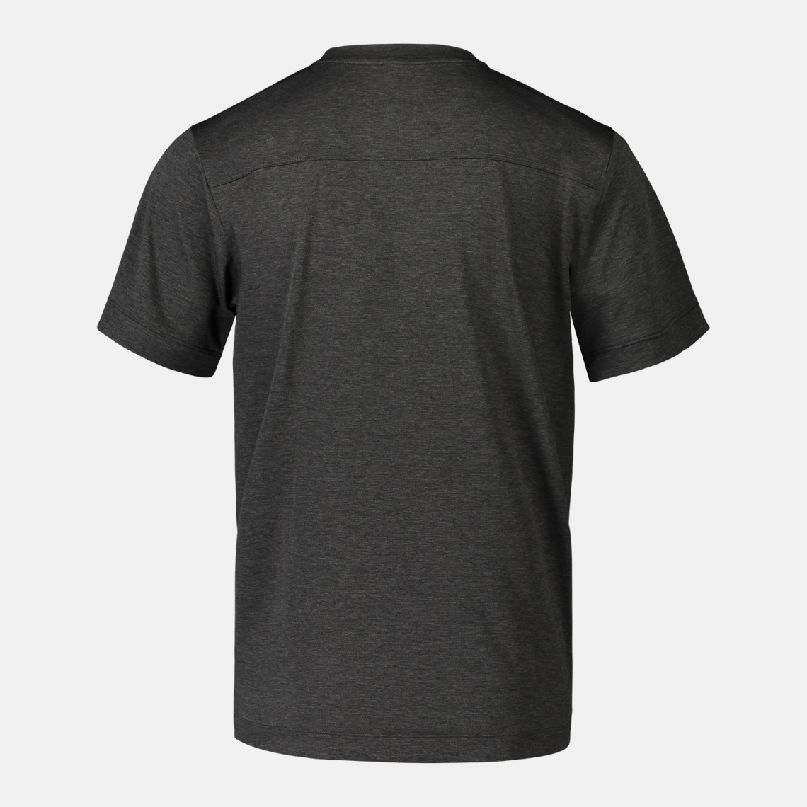 Grey t-shirt with high moisture wicking ability